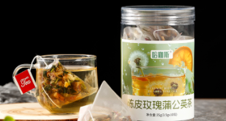哈咖斯陳皮玫瑰蒲公英茶